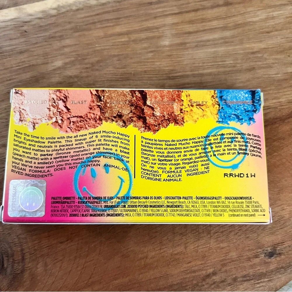 Urban Decay x Smiley Naked Mini Palette NWT